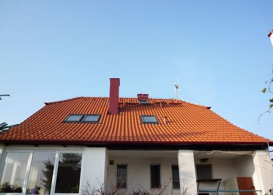 Oprava střechy RD
